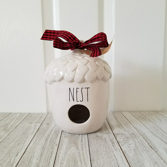 Rae Dunn Accessories - Rae Dunn NEST Birdhouse Acorn